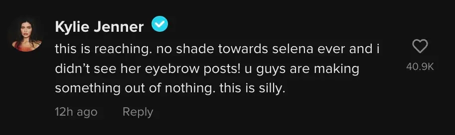 The influencer has denied the accusations.