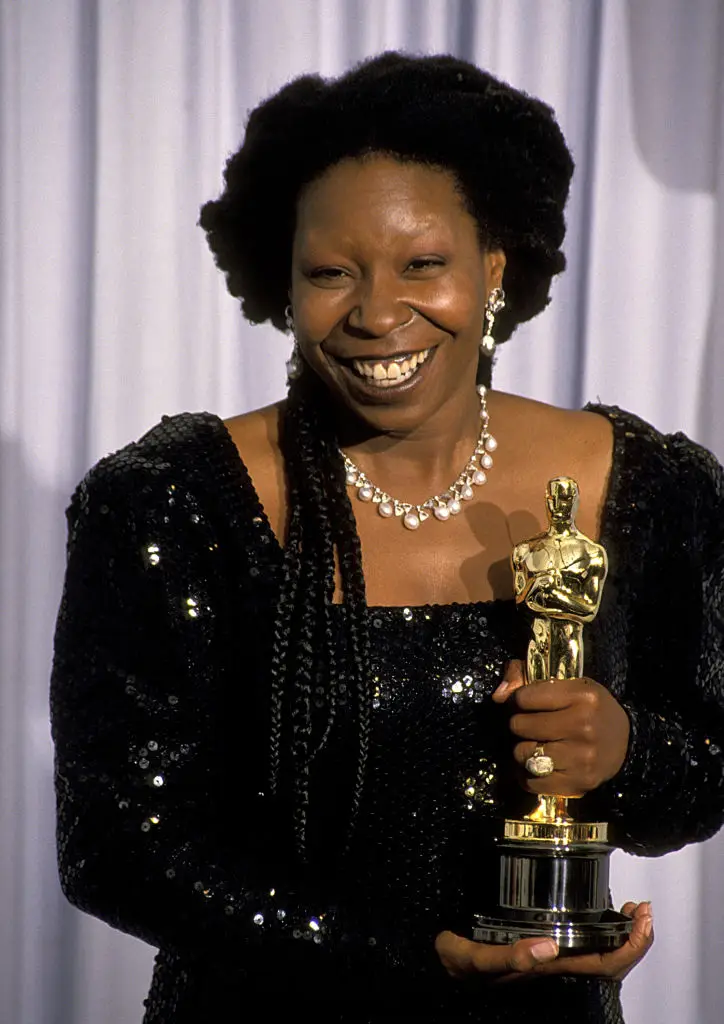 The star revealed why she decided on the name Whoopi Goldberg (Ron Galella/Ron Galella Collection via Getty Images)