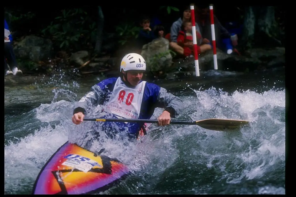 David Hearn is a former Team USA Olympic Canoeist (Doug Pensinger /Allsport)