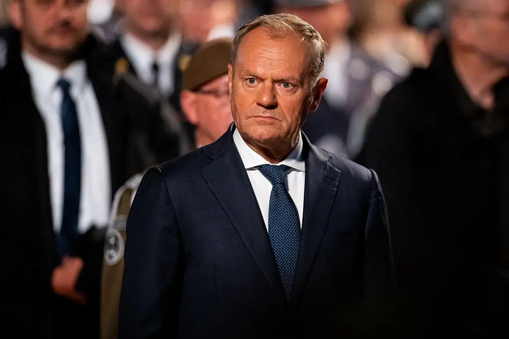 Prime Minister of Poland Donald Tusk described the situation as a 'large-scale provocation' (Mateusz Slodkowski/Getty Images)