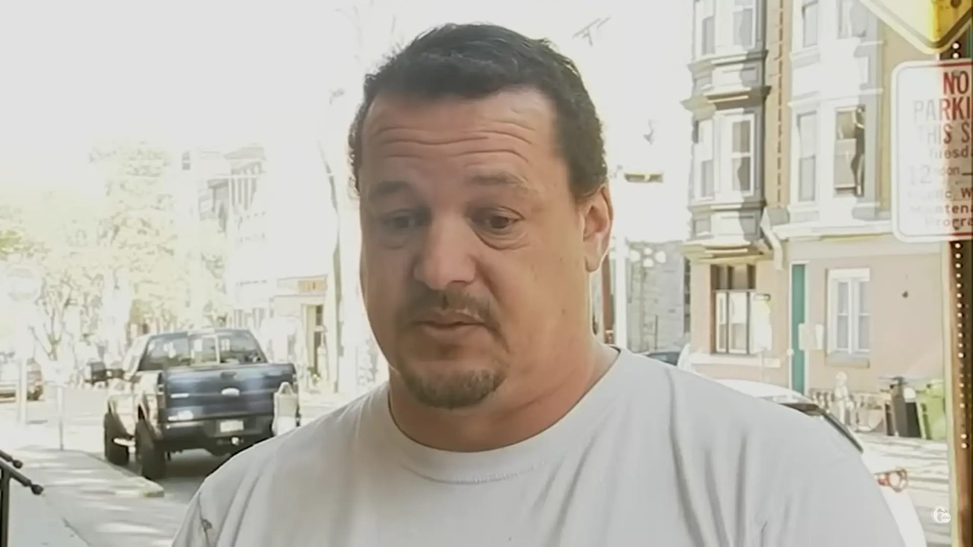 Sam Green - the boy's father - recalled the moment his son was nearly kidnapped.