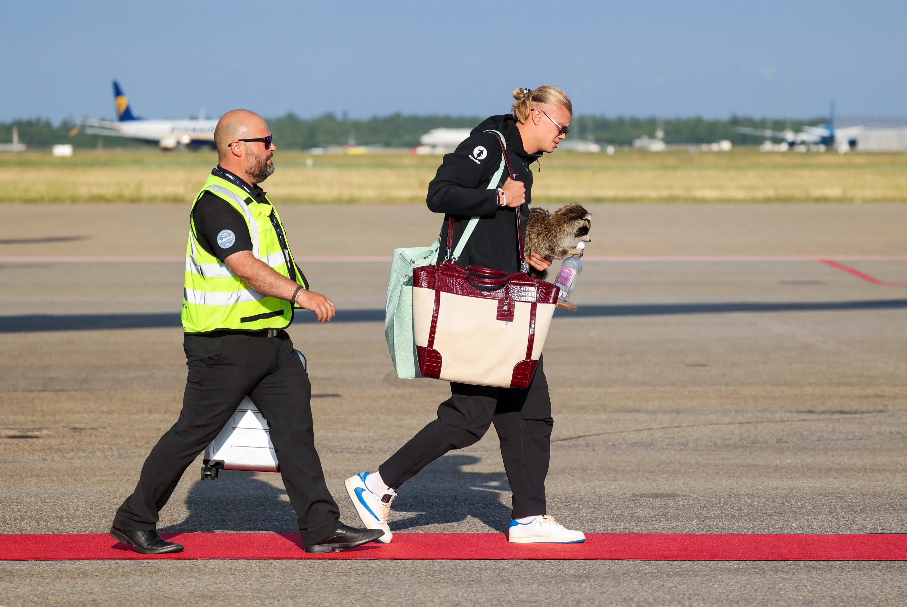 The TSA has shared a statement in the wake of Haaland's purchase (Jan Langhaug / NTB / AFP via Getty Images)