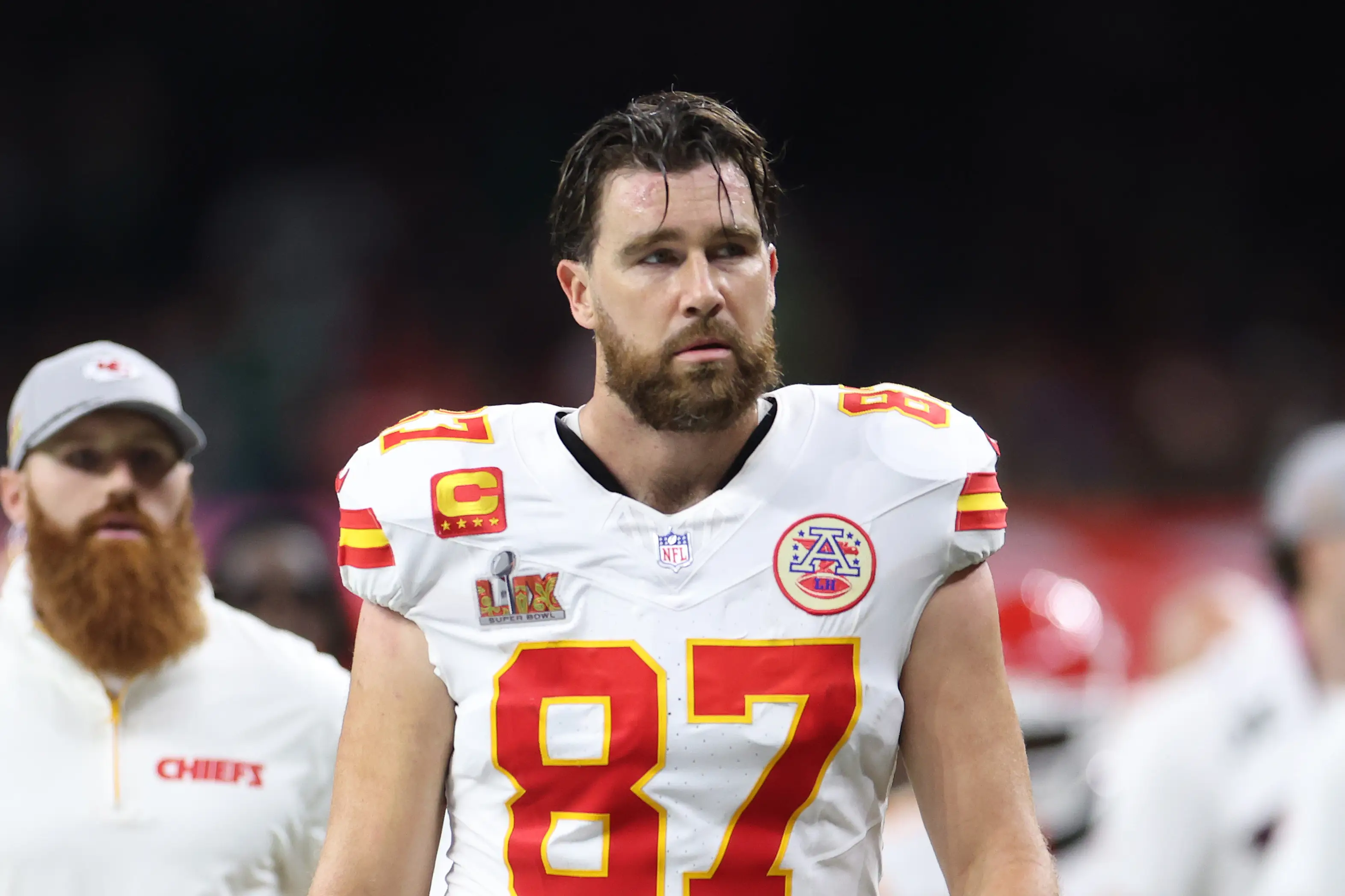 Travis Kelce has reflected on his team's Super Bowl loss (Jamie Squire/Getty Images)