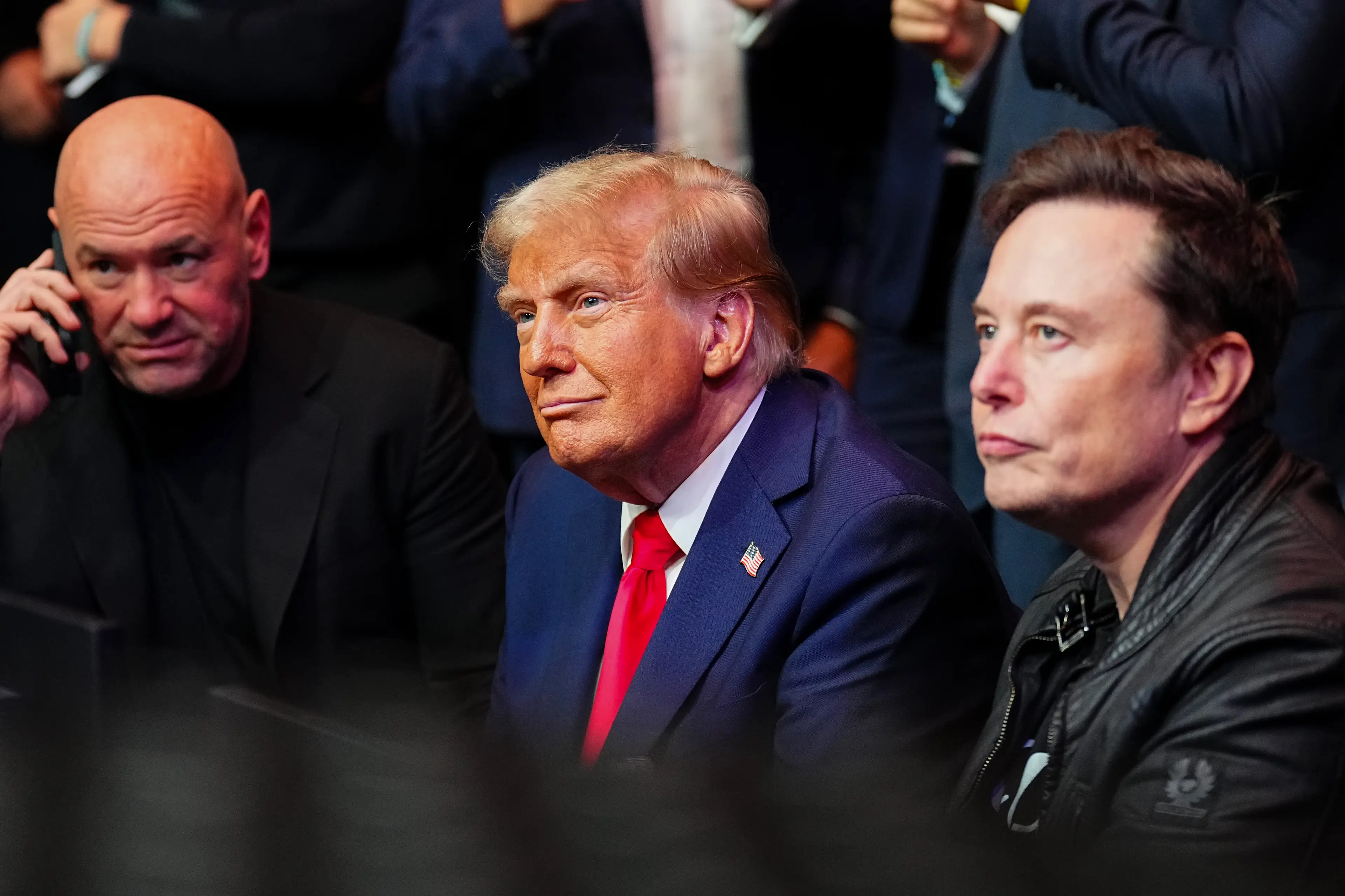 Trump has been clear to assert his dominance over Musk (Getty Images/ Chris Unger/Zuffa LLC) 