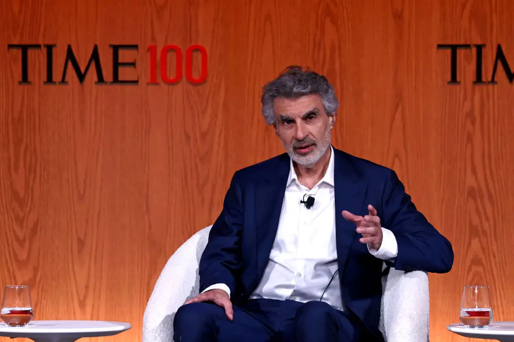 Yoshio has asked biog tech to put the brakes on their pursuit of a hyper-intelligent AI (Jemal Countess/Getty Images for TIME)