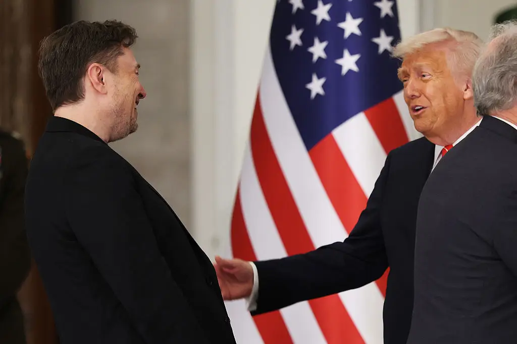 Musk also branded Trump a 'liar' (Win McNamee/Getty Images)