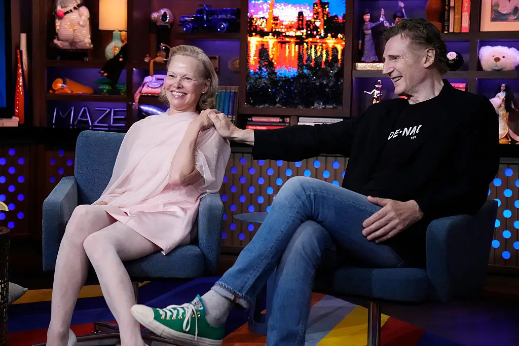 Anderson and Neeson's romance wasn't just for show, it's been confirmed (Charles Sykes/Bravo via Getty Images)