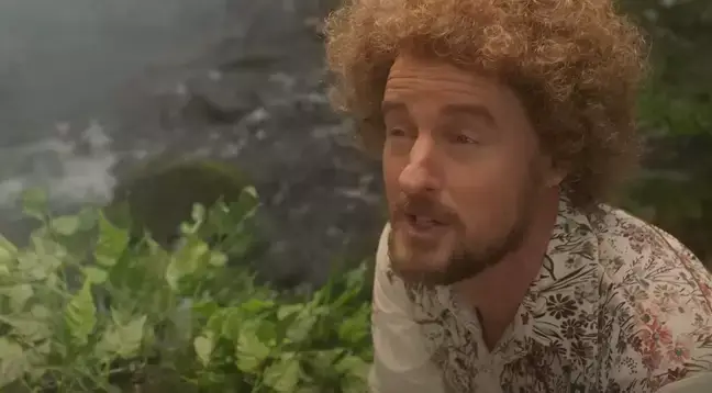 Owen Wilson in his recent movie Paint. Wow.