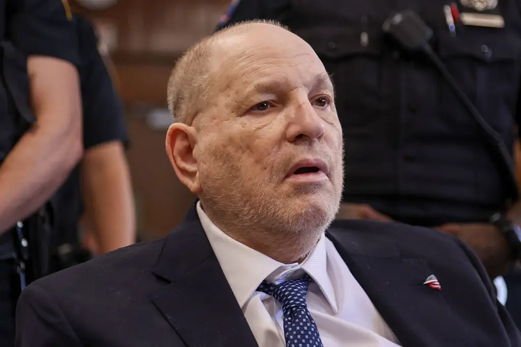 Weinstein appears in Manhattan Supreme Court during his retrial (Sarah Yenesel-Pool/Getty Images)