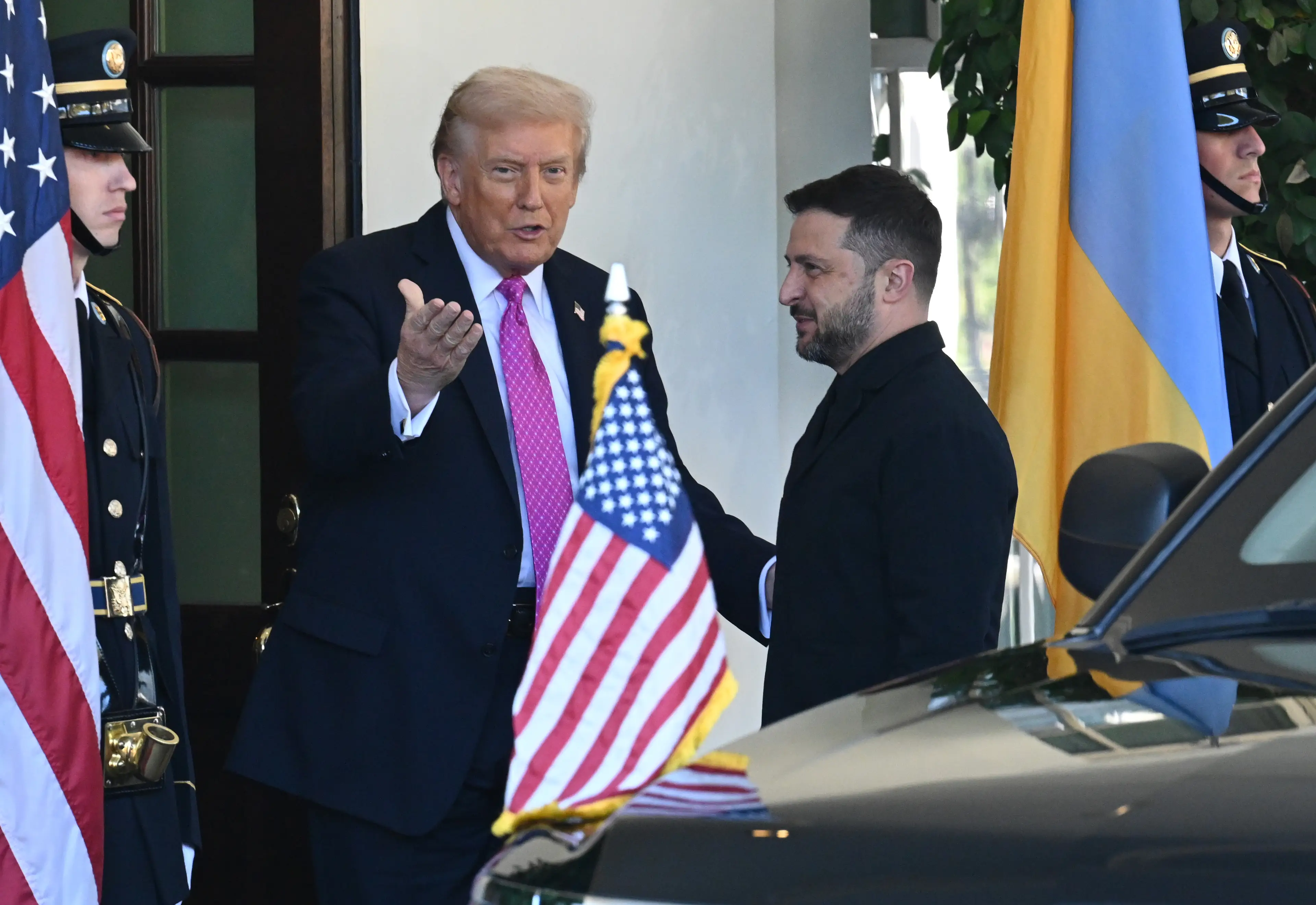 Zelenskyy and Trump reportedly had a shouting match in their last meeting (Chen Mengtong/China News Service/VCG via Getty Images)