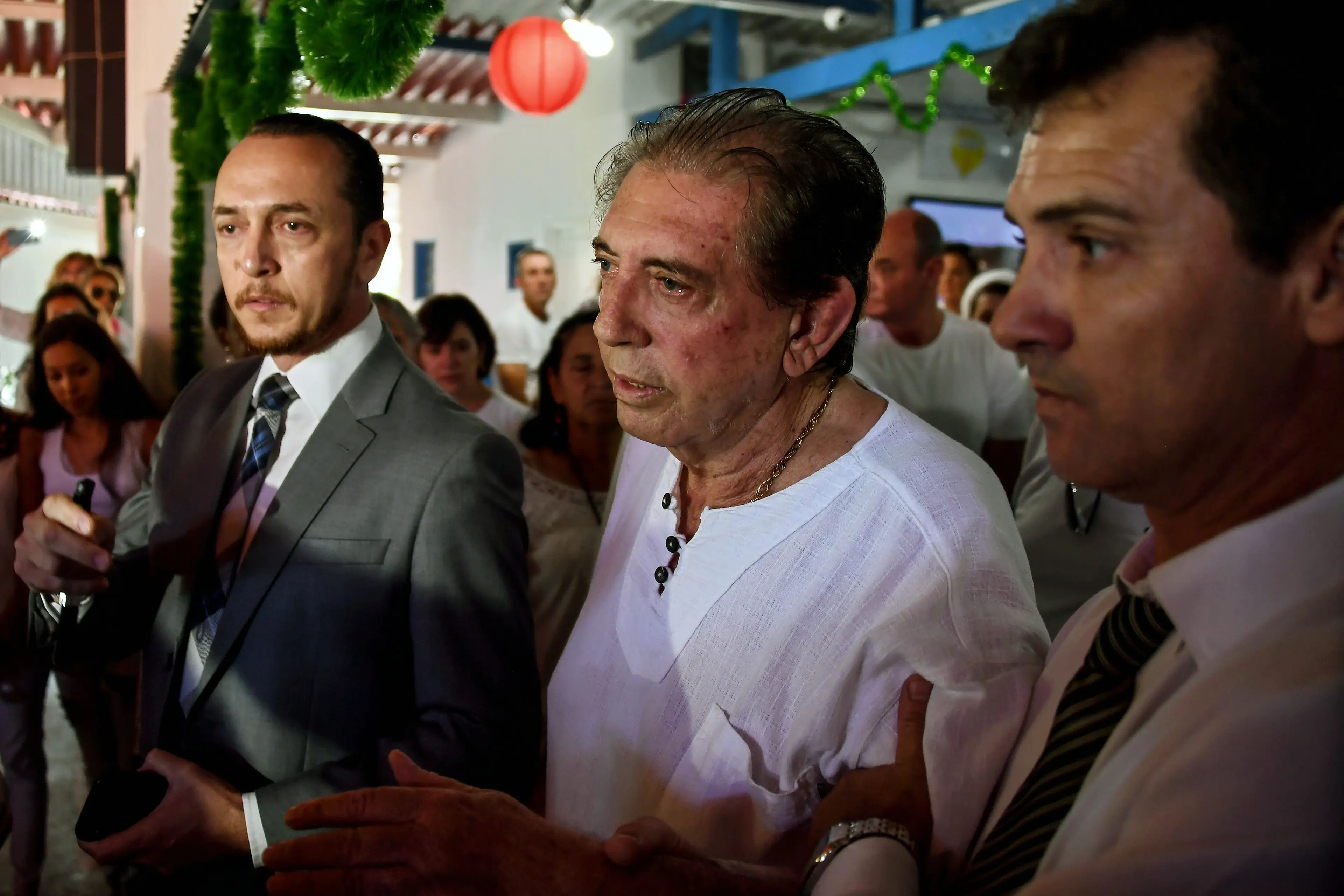 João Teixeira de Faria was dubbed a 'psychic surgeon' (EVARISTO SA/AFP via Getty Images)