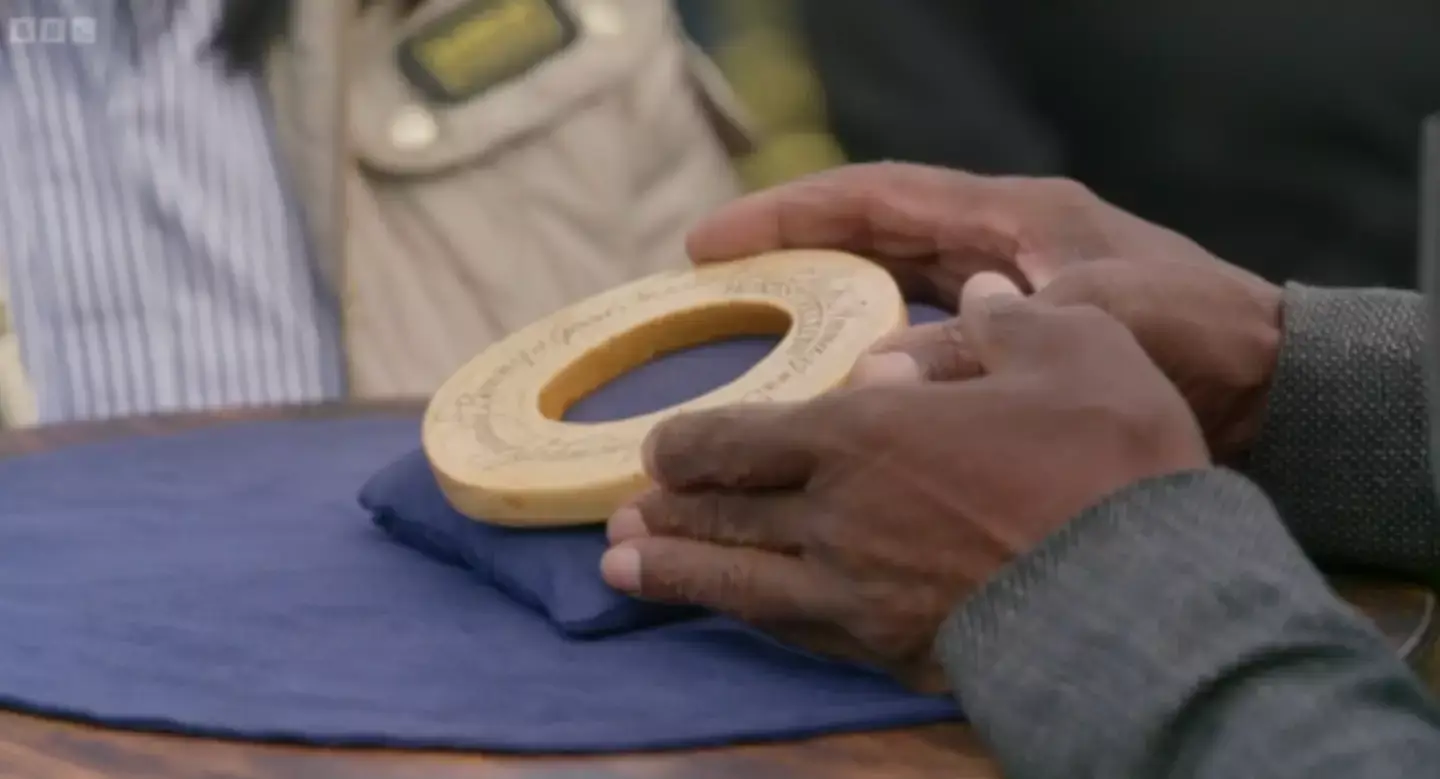 The item was linked to the slave trade (BBC One)