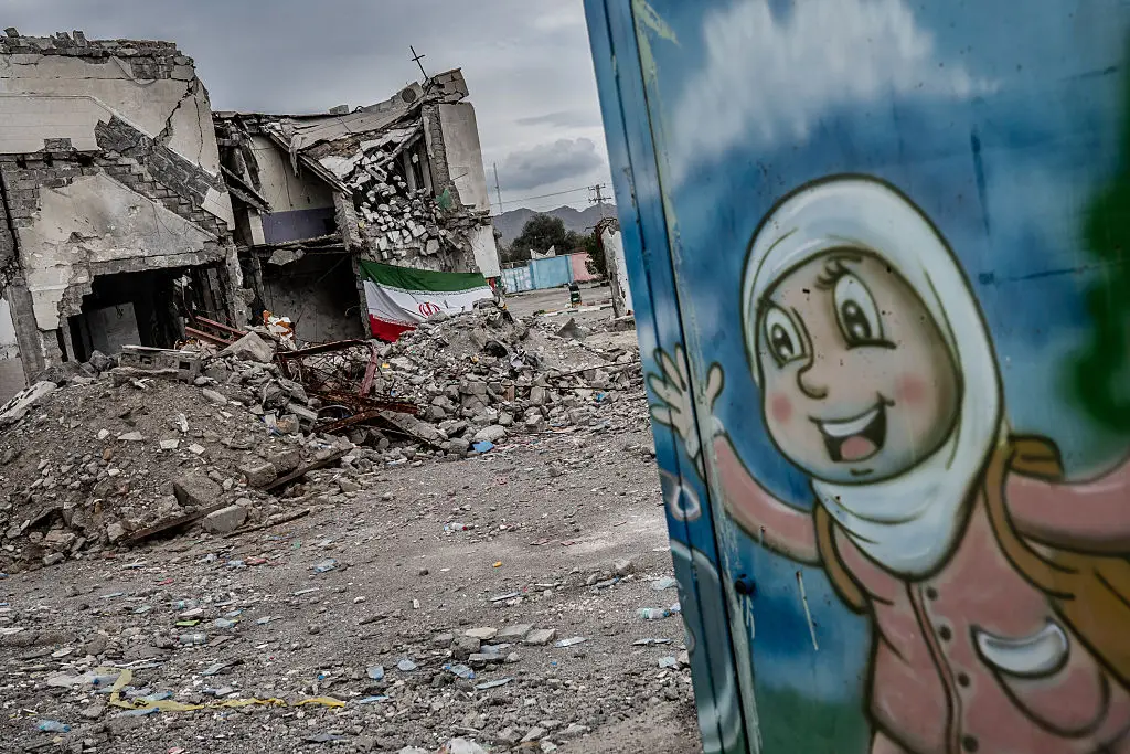 A US-Israeli missile hit the Shajareh Tayyebeh elementary school in Minab, resulting in 168 people losing their lives (Hamid Vakili/Anadolu via Getty Images)