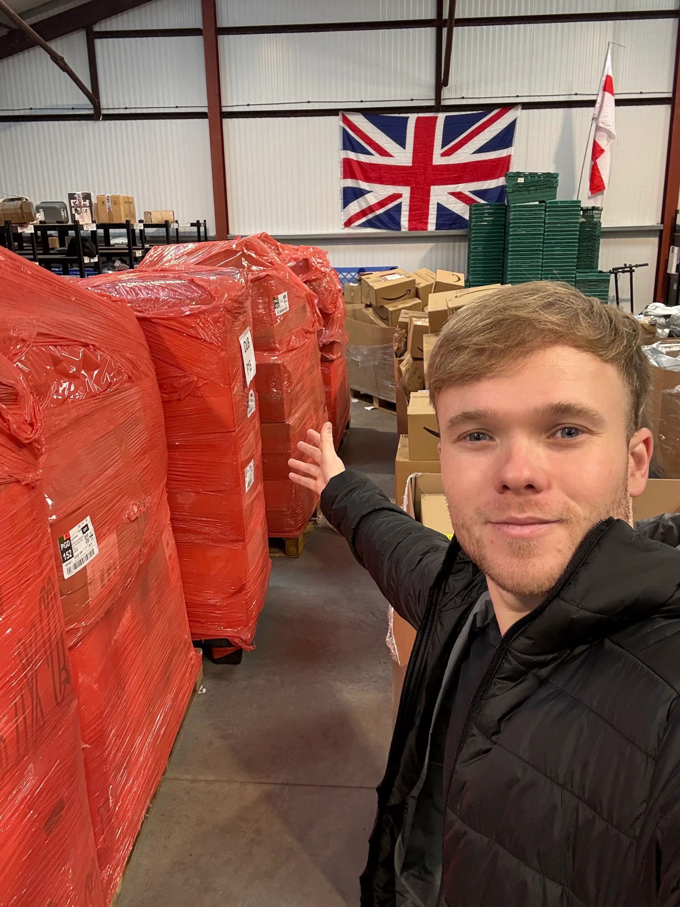Scott has been purchasing lost luggage since Covid (Supplied)