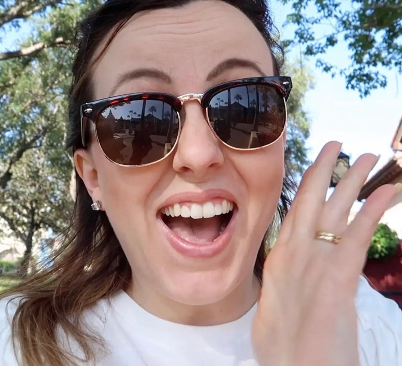 The vlogger shares all of her top tips for visiting the parks. (Kirsty Holden)