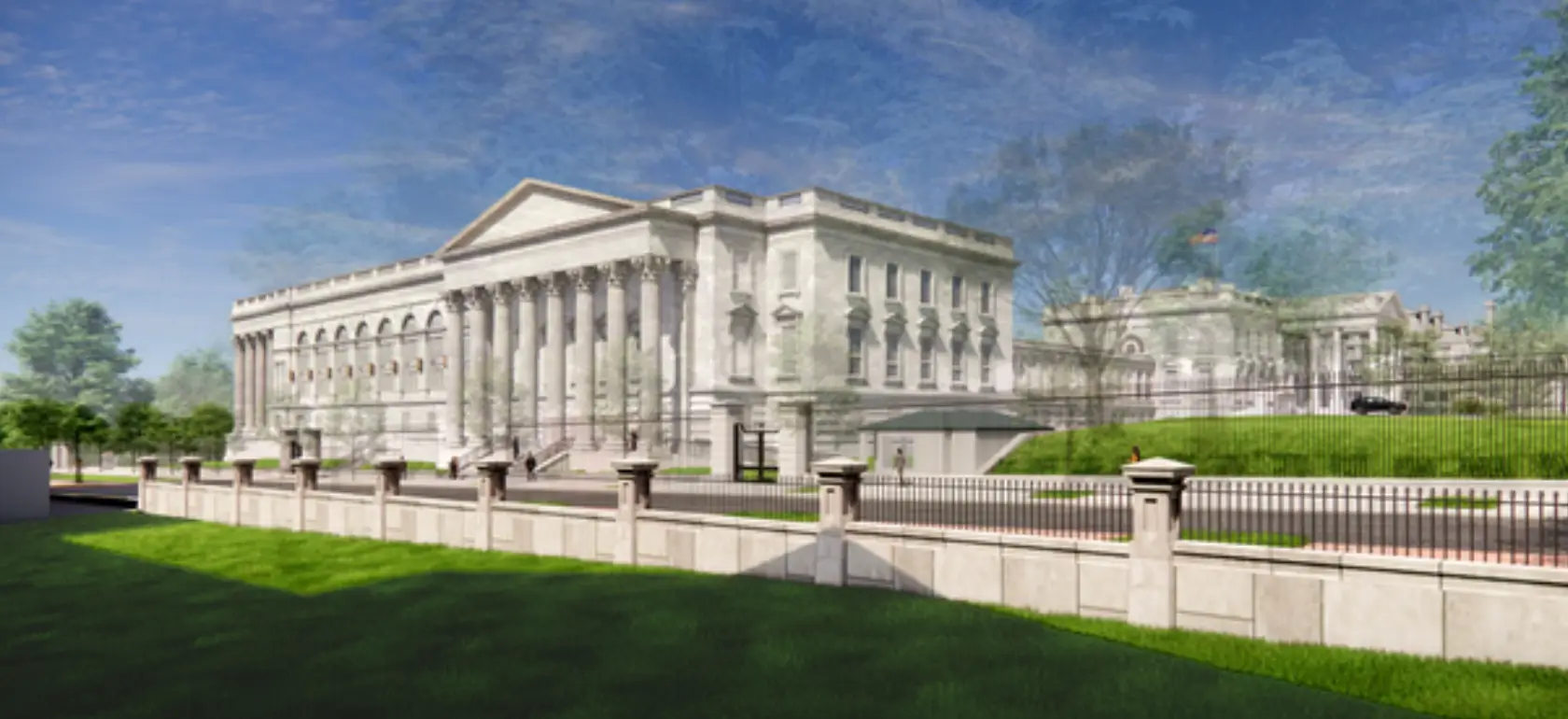 The White House have released a number of renders of the project (The White House)