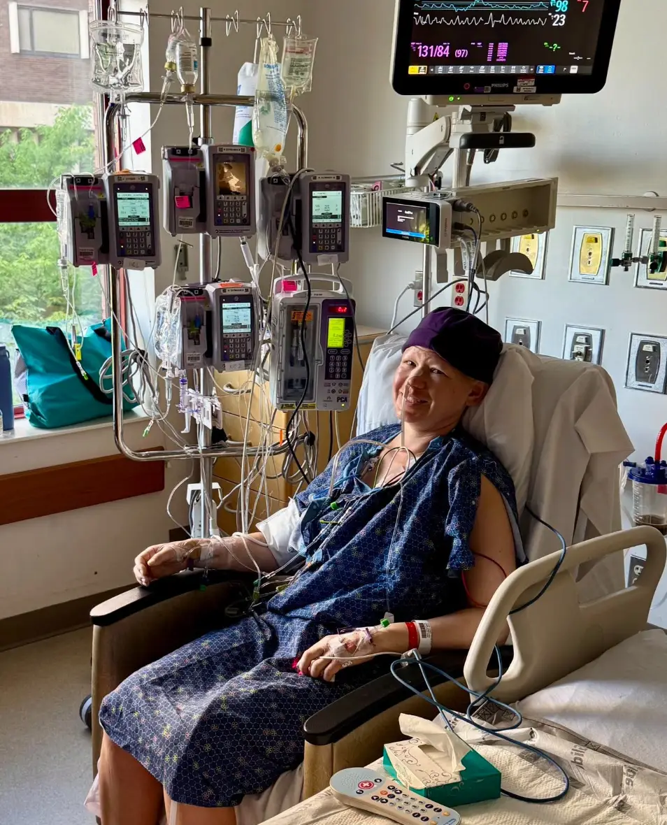 Jessica was diagnosed with stage 3 ovarian cancer (GoFundMe)