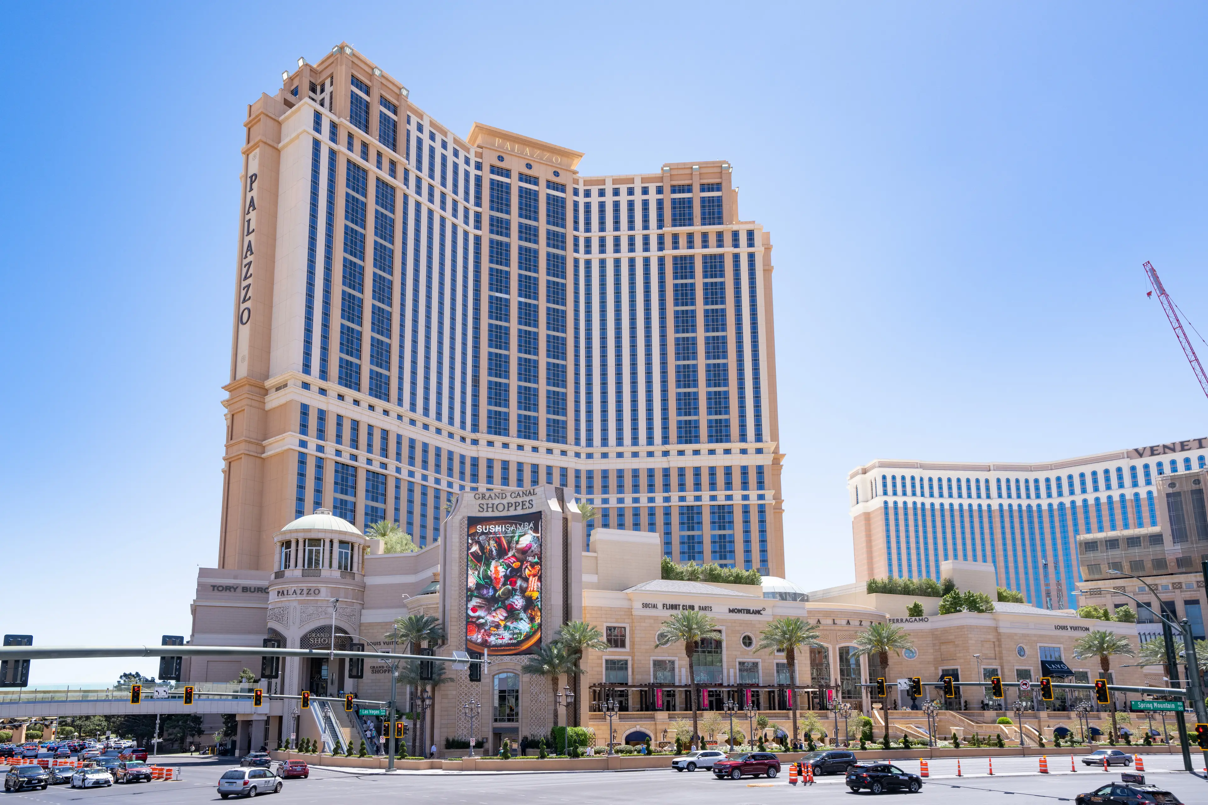 The Palazzo Hotel in Las Vegas (AaronP/Bauer-Griffin/GC Images)