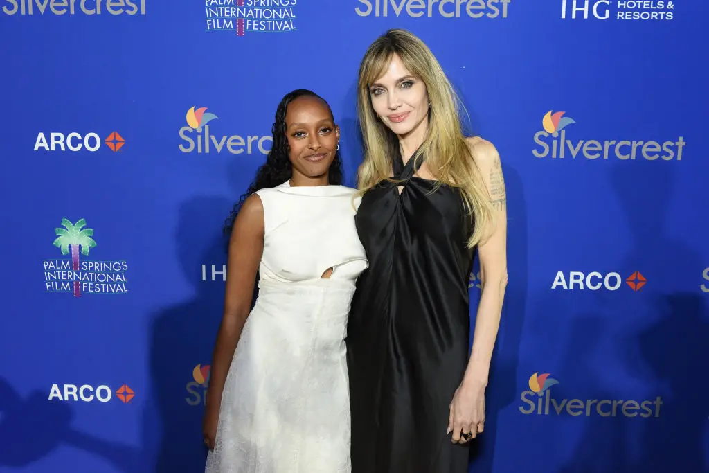 Zahara Marley Jolie will very likely have the surname Pitt legally dropped from her name (Vivien Killilea/Getty Images for Palm Springs International Film Society)