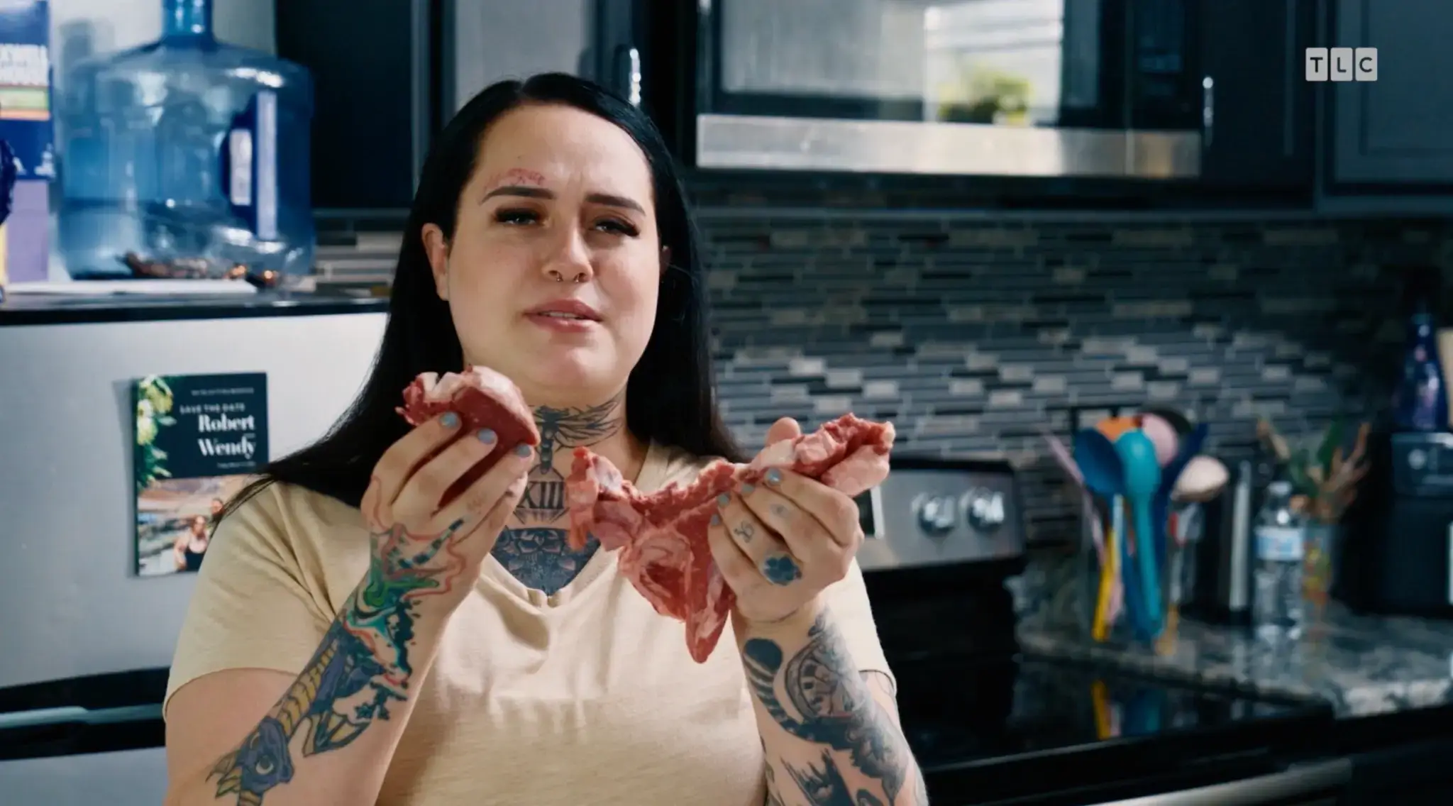 Wendy Marshall started eating raw meat to bond with her grandma, two decades ago (TLC)