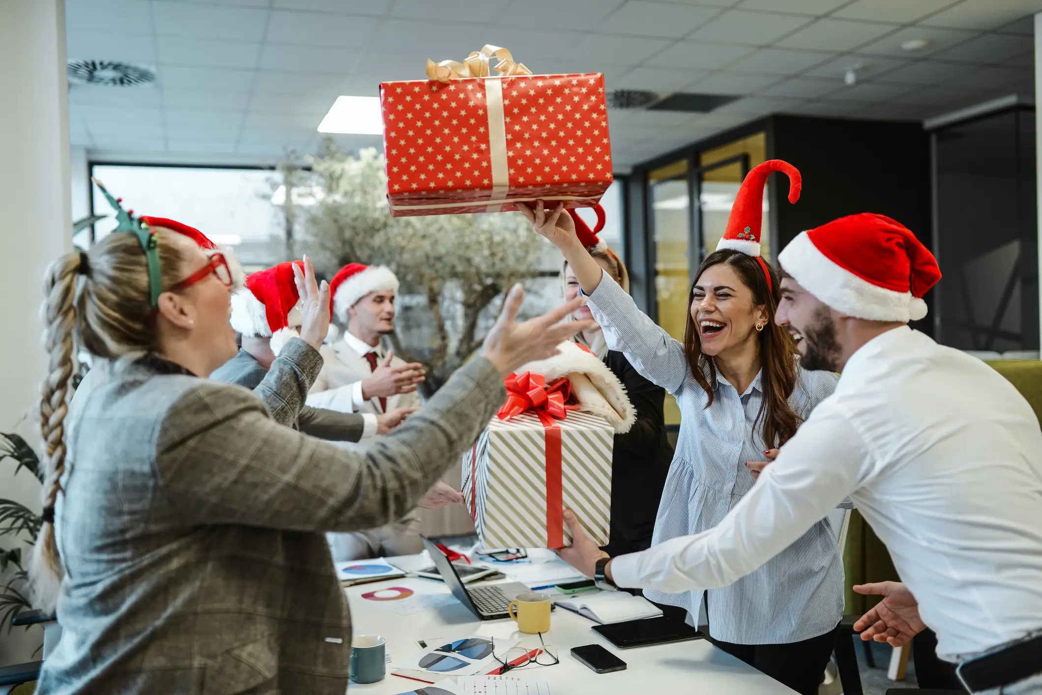 Secret Santa should be about sharing moments with your colleagues but it often doesn't go that way (Getty stock)