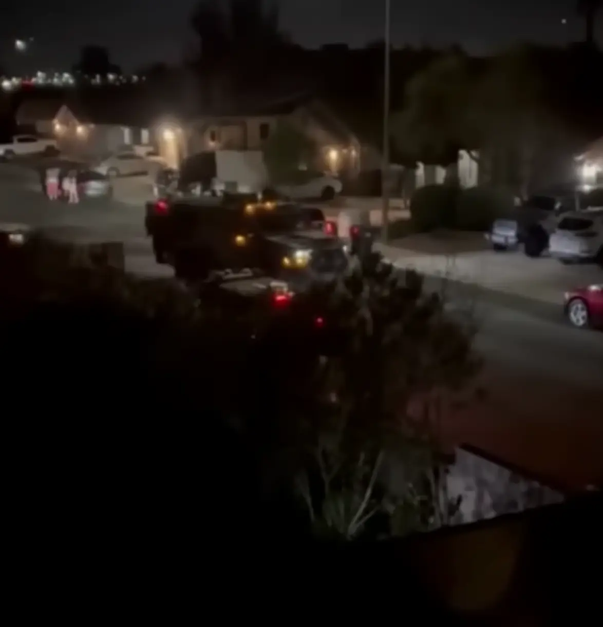 Police in Nevada confirmed they have been searching a home in connection with the murder.