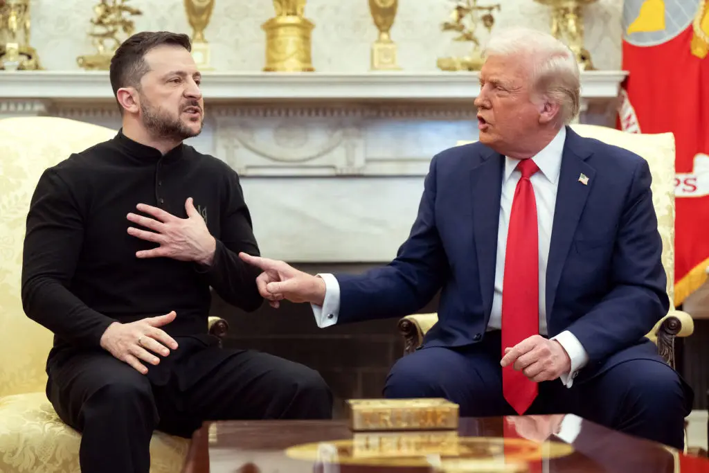 Trump commented that Zelenskyy appeared ungrateful (SAUL LOEB/AFP via Getty Images)