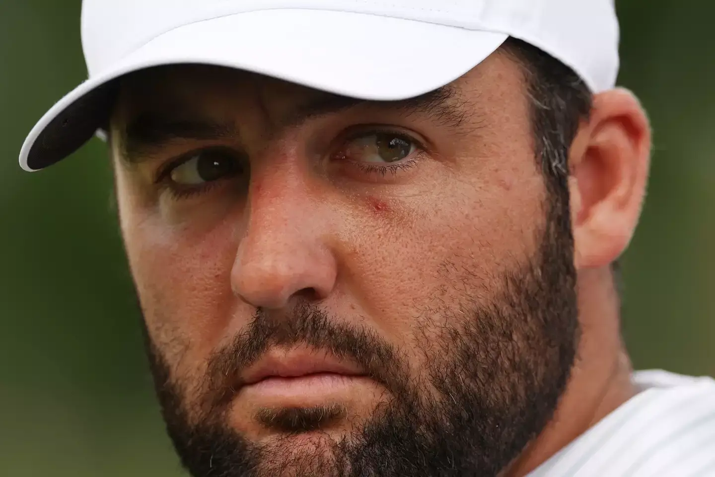  The golfer was arrested. (Patrick Smith/Getty Images)