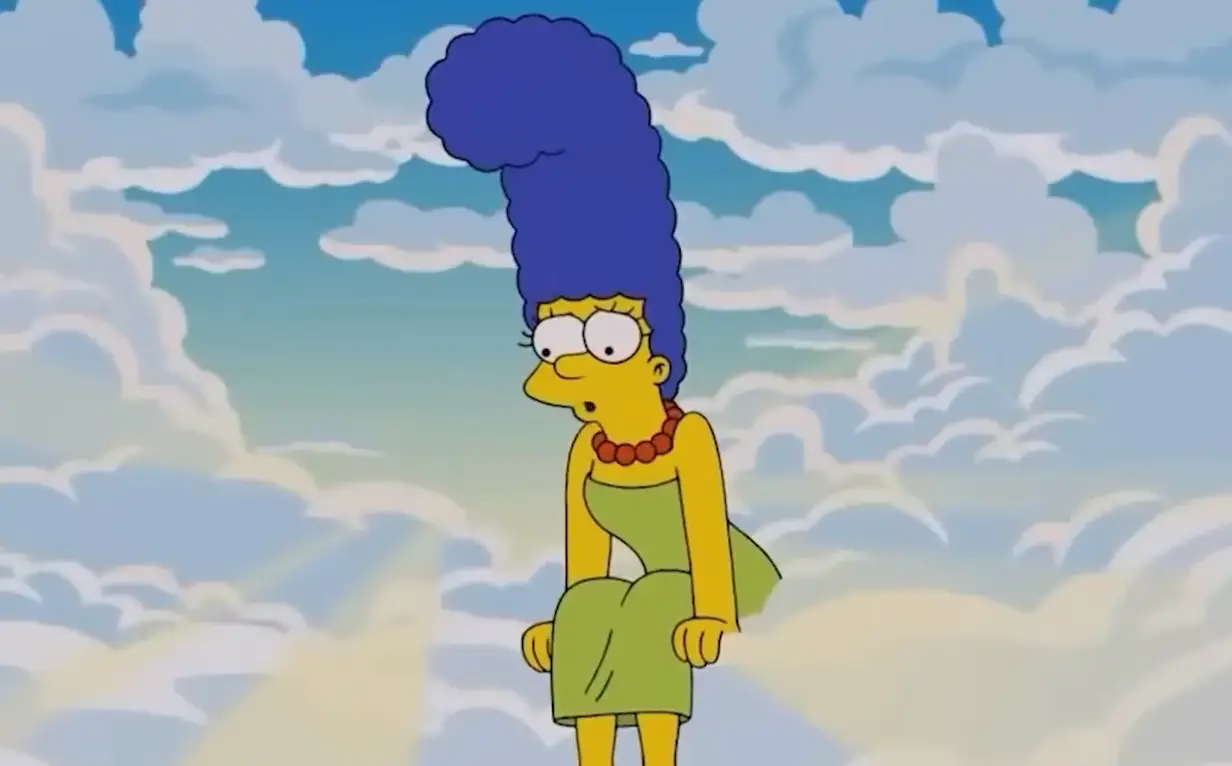 Marge Simpson was 'killed off' in the season 36 finale (Fox)