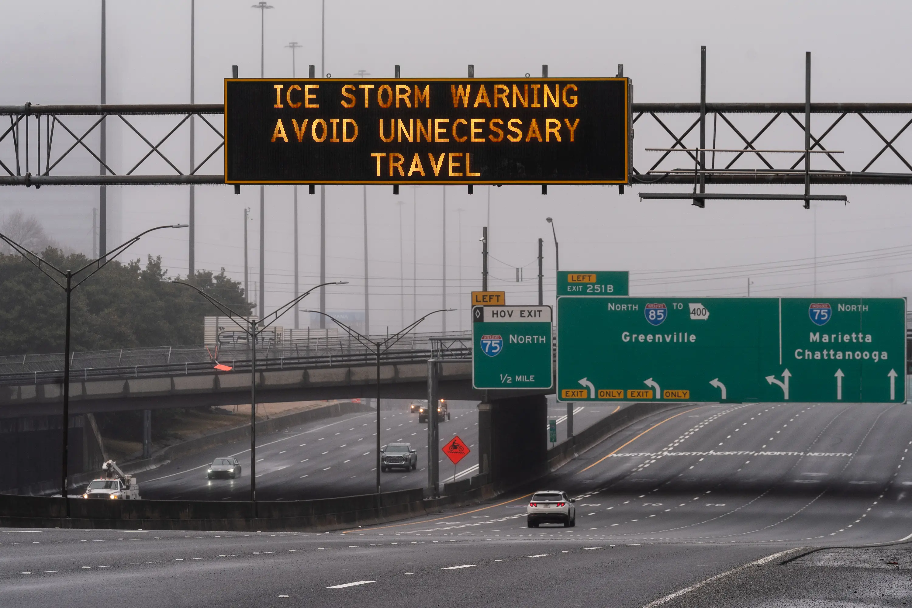 Warnings have been issued over the weekend (Elijah Nouvelage/Getty Images)