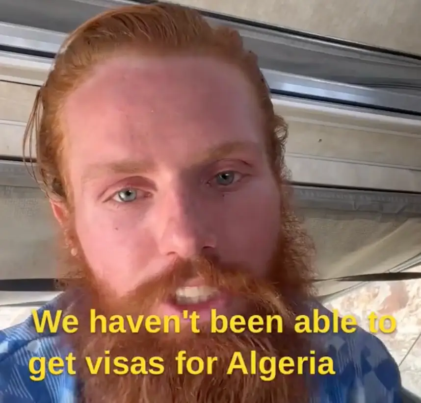 Russell is hoping authorities will be able to help him.