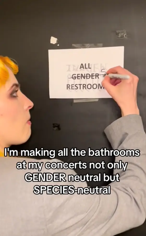 Dorian crossed out 'gender' and wrote 'species' instead.