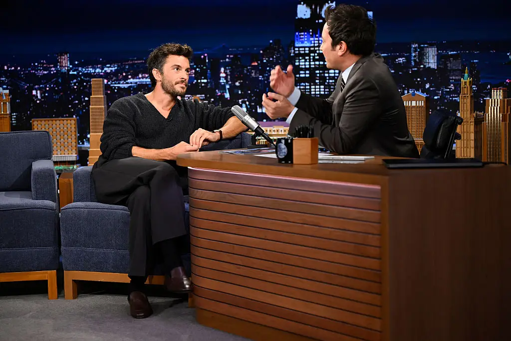 He could barely contain his excitement at the news (Todd Owyoung/NBC via Getty Images)