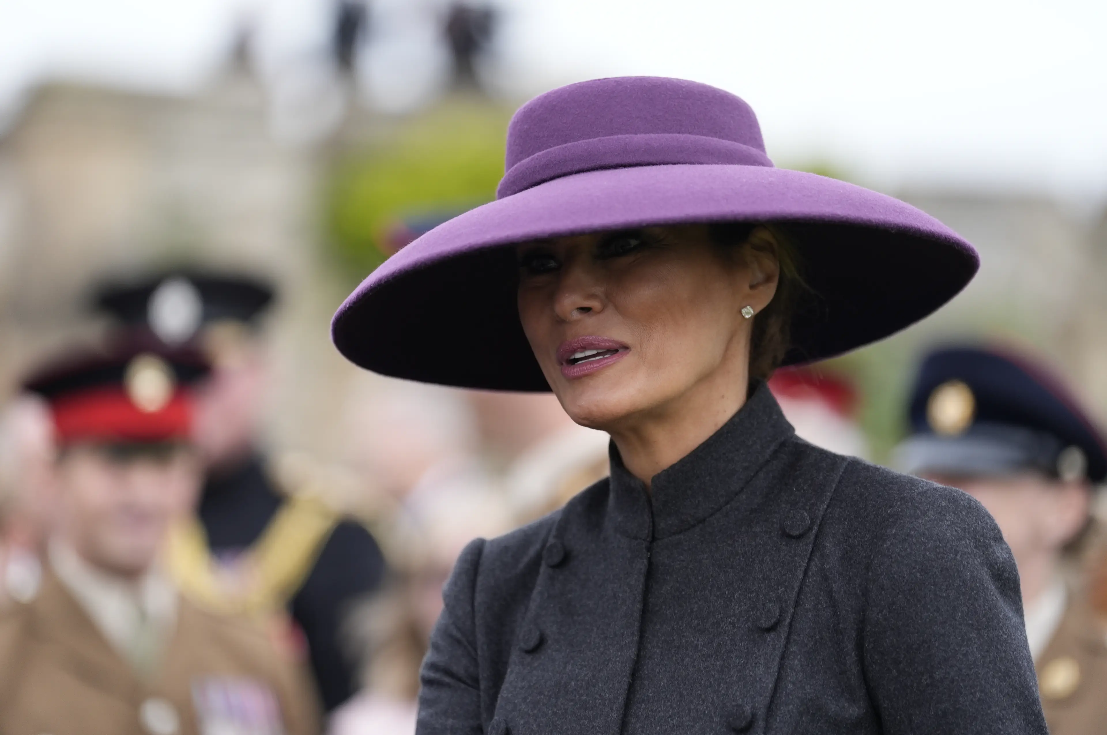 First Lady Melania Trump came to the US under the same scheme Donald is now pricing many people out of (Andrew Matthews - WPA Pool/Getty Images)