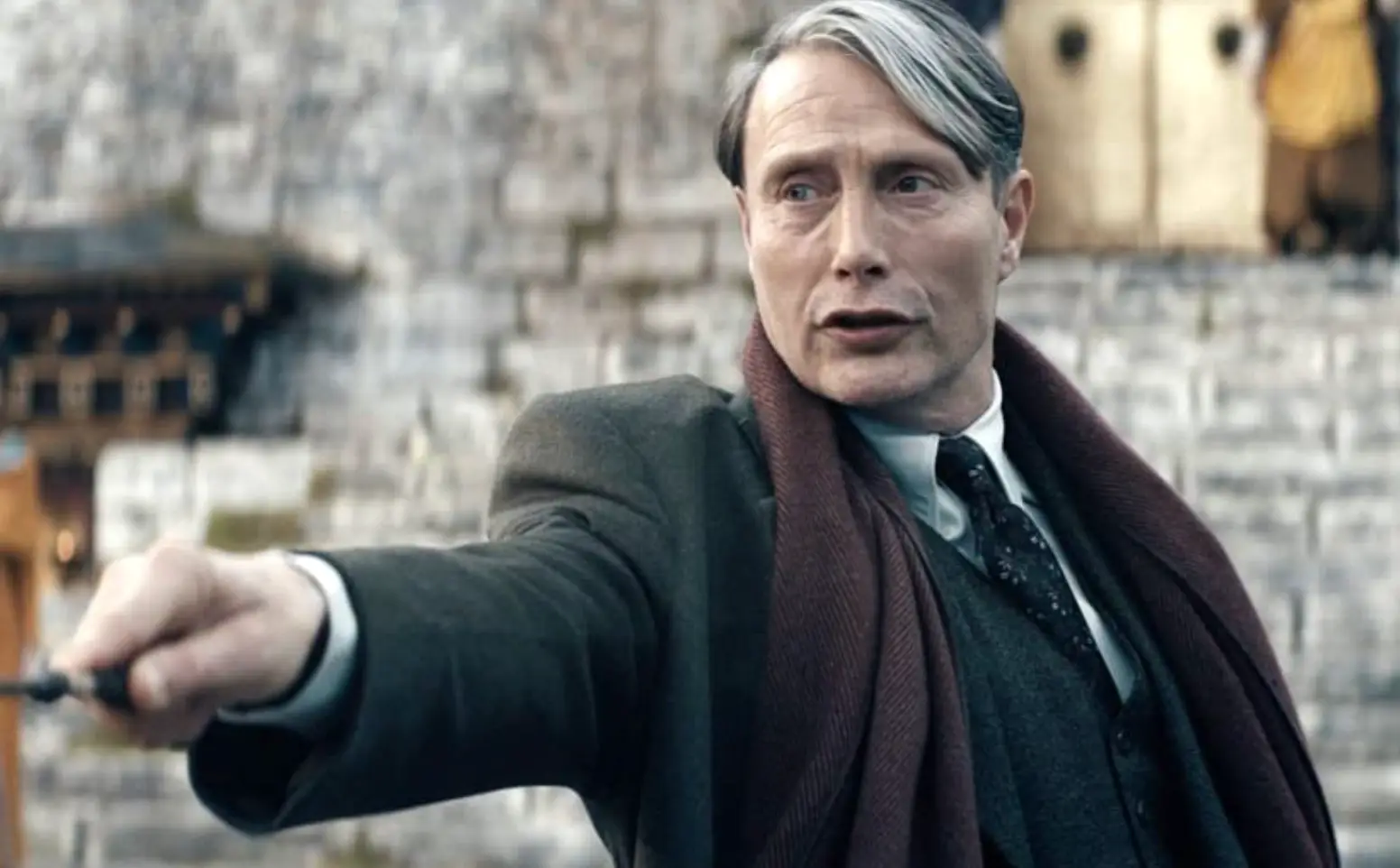 Mads Mikkelsen in Fantastic Beasts 3.