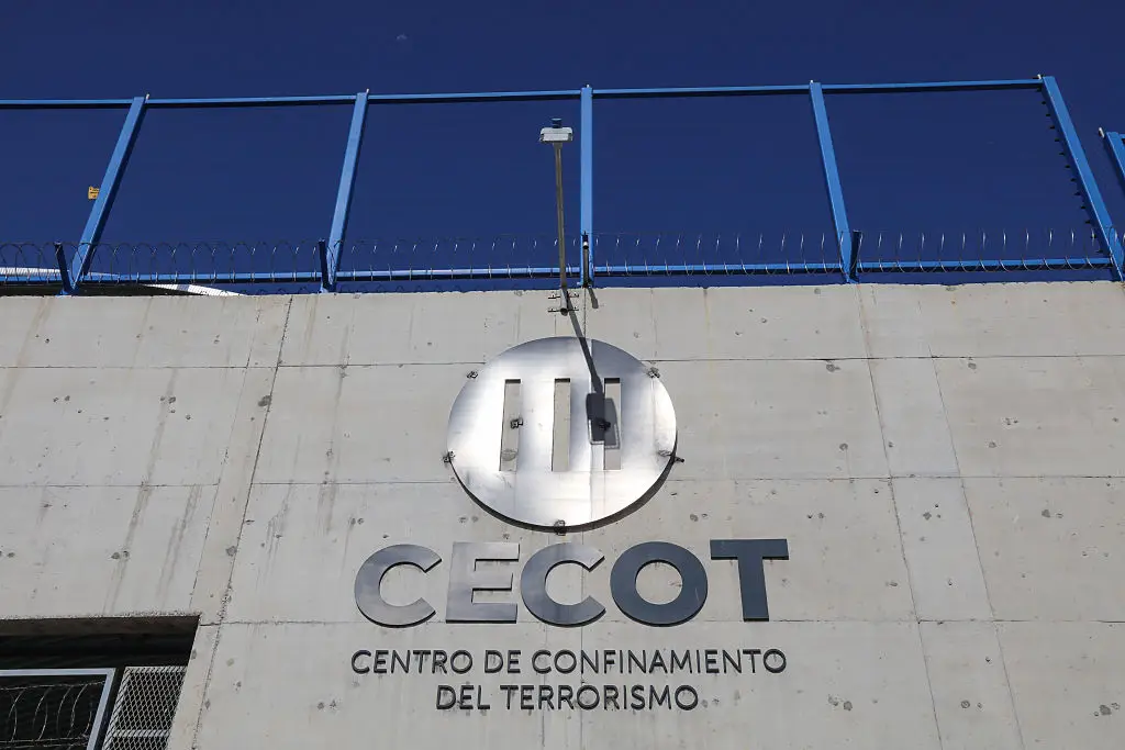 The El Salvador prison has bee dubbed the 'world's worst' (Alex Pena/Anadolu via Getty Images)