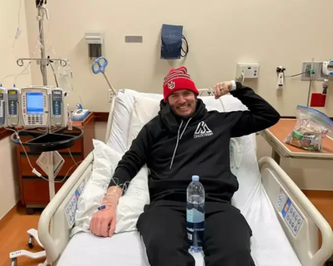 Chad Dunbar was surprised when he got his diagnosis due to his healthy lifestyle (LinkedIn/Chad Dunbar)