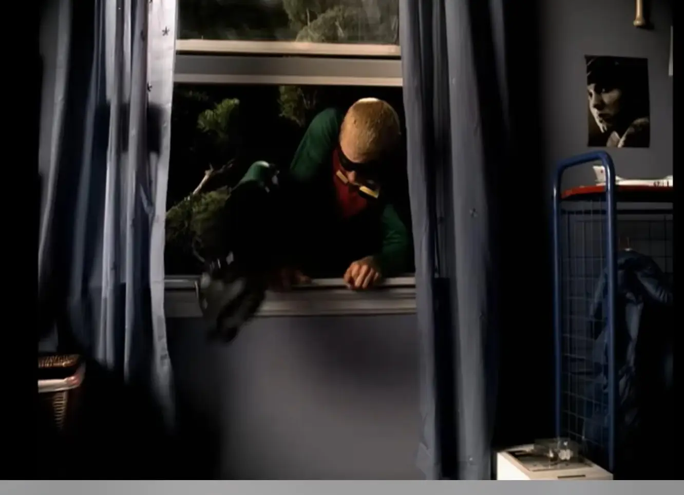 Eminem returns with less than heroic entrance. (Eminem/YouTube) 