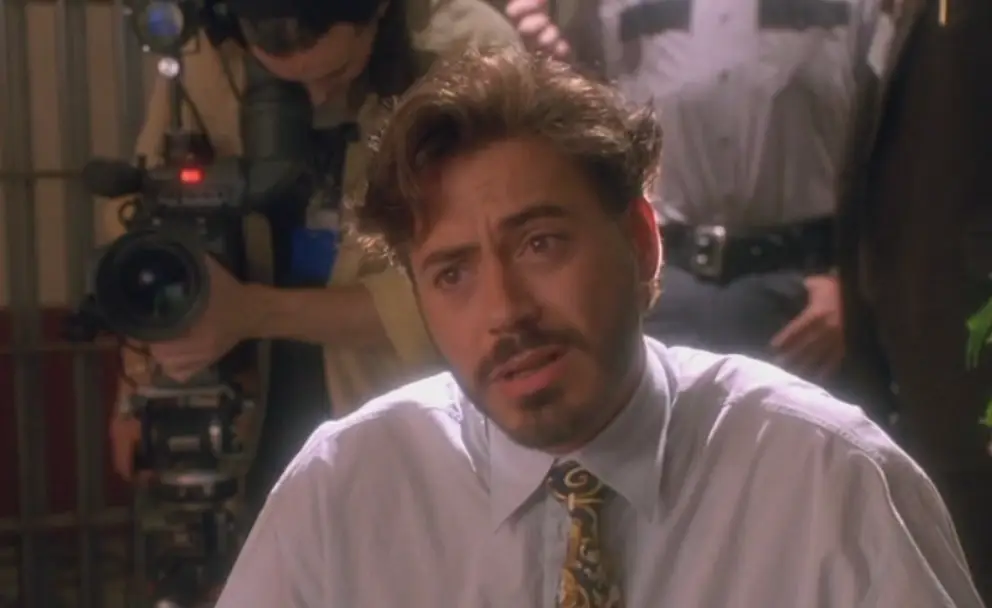 Robert Downey Jr. played Wayne Gale in the 1994 movie (Warner Bros.)