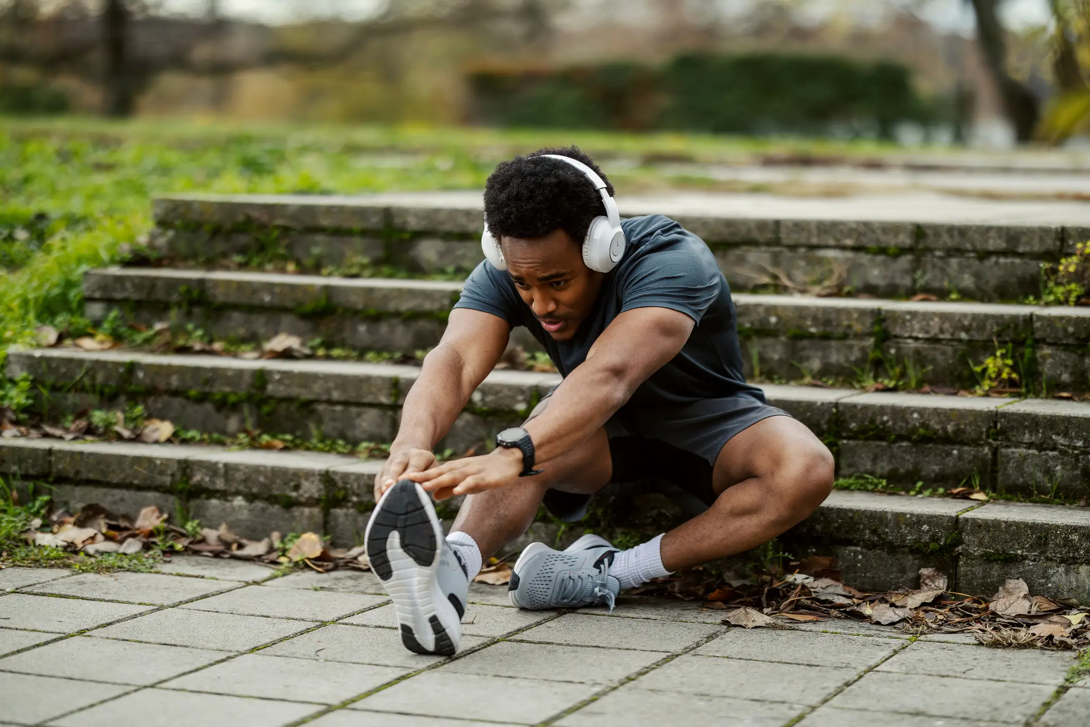 He said if you get the symptoms during exertion, it's a red flag (Getty Stock Images)