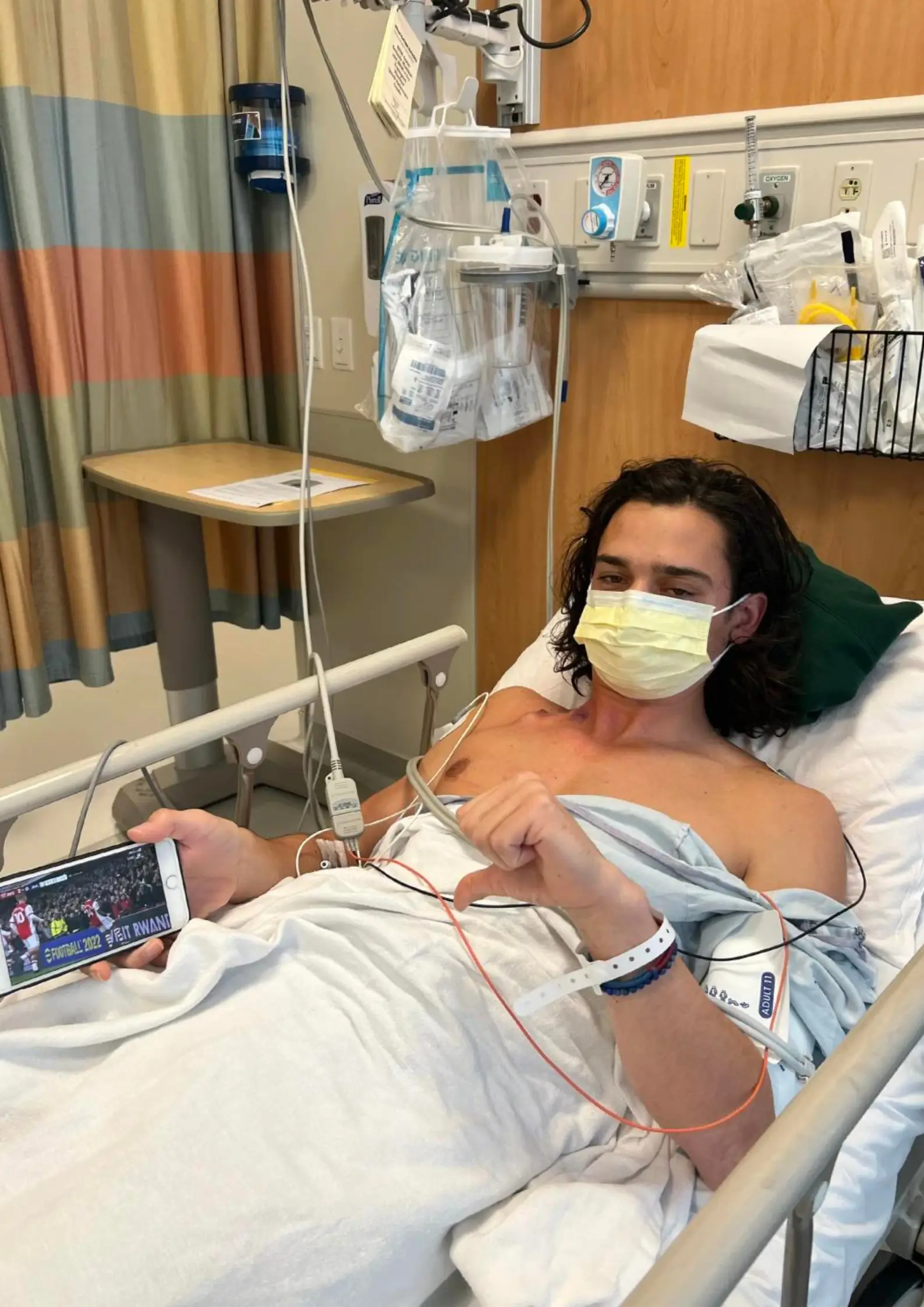 Brendan has shared some of the telltale symptoms he suffered before he was diagnosed.