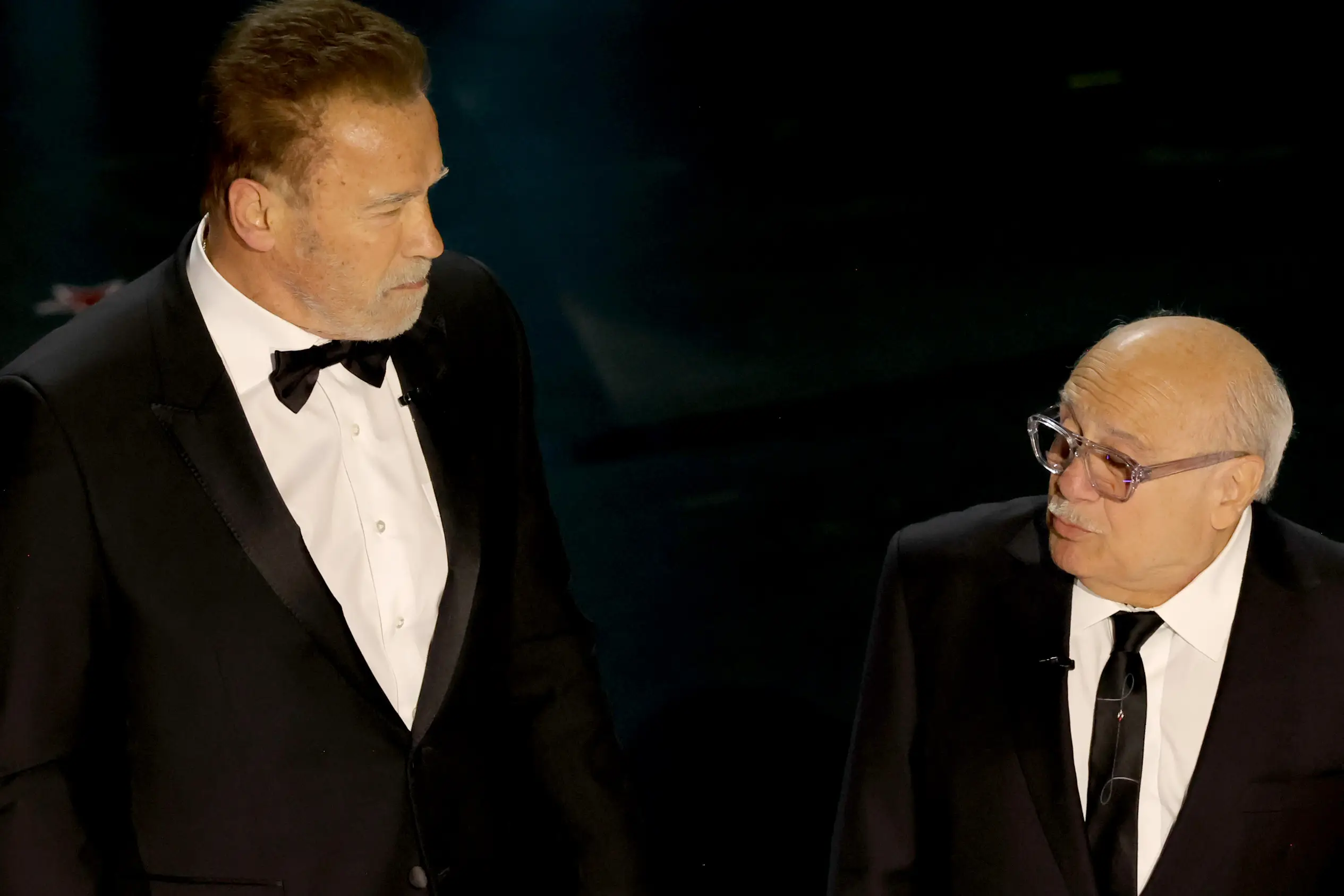 The act went down a storm.