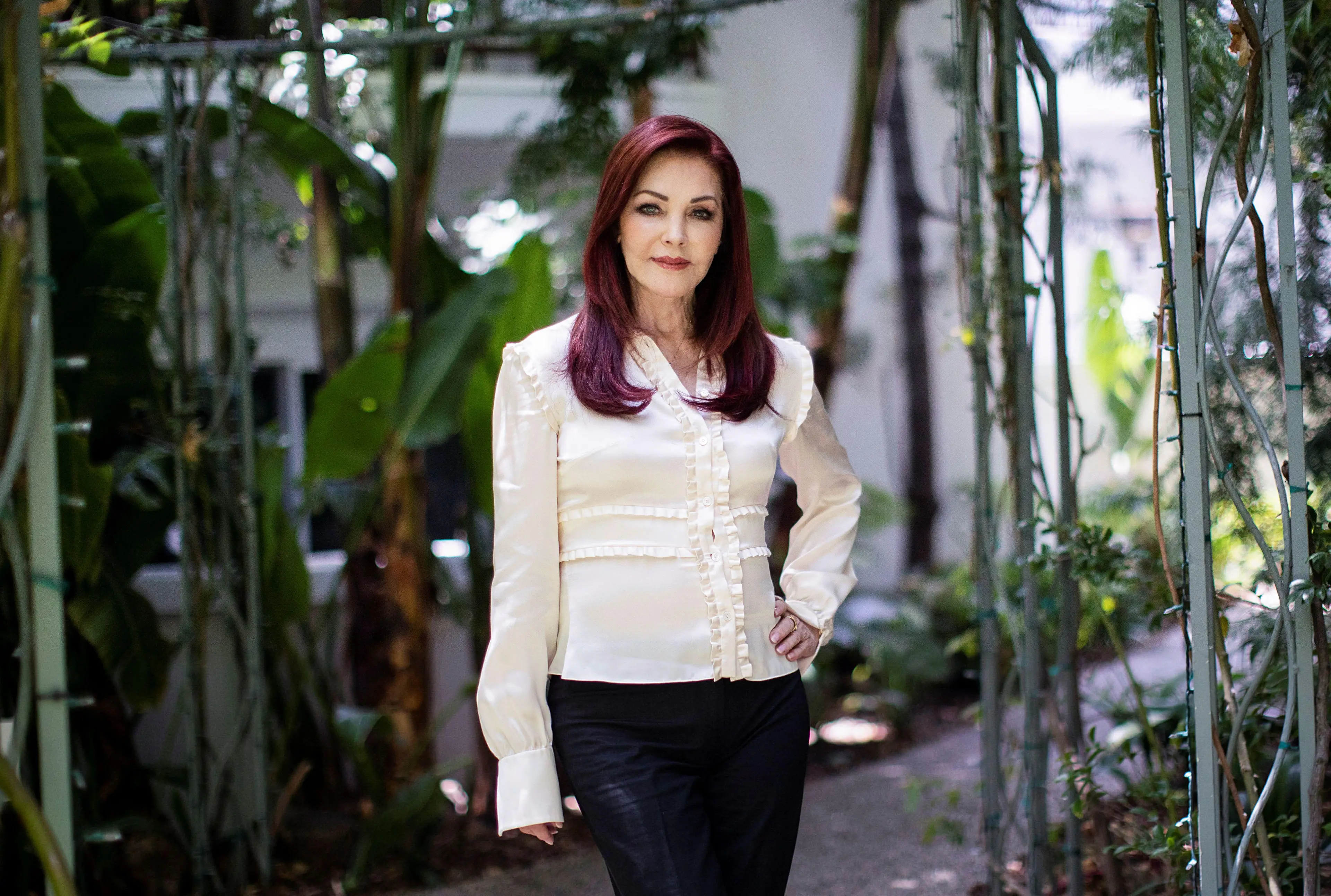 Priscilla Presley.