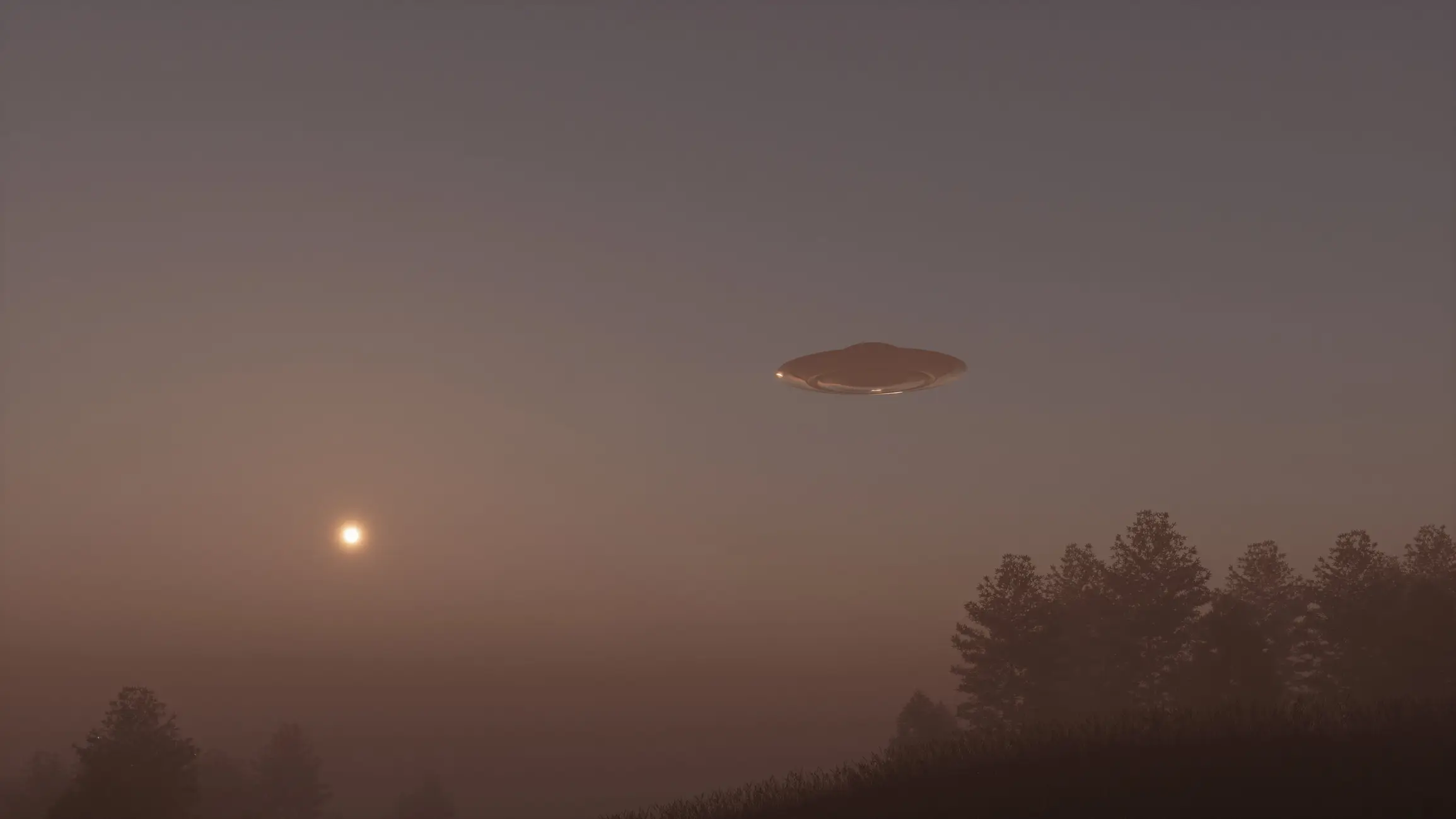 Carter believed he saw a UFO, and so did the 10 people he was with. (Getty Stock Image)
