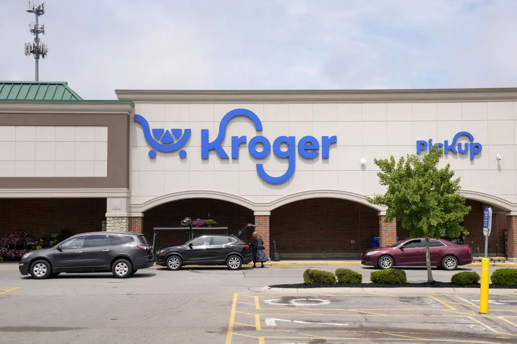 Recalled products were sold at multiple US grocery stores, like Kroger (Jeffrey Dean/Bloomberg via Getty Images)