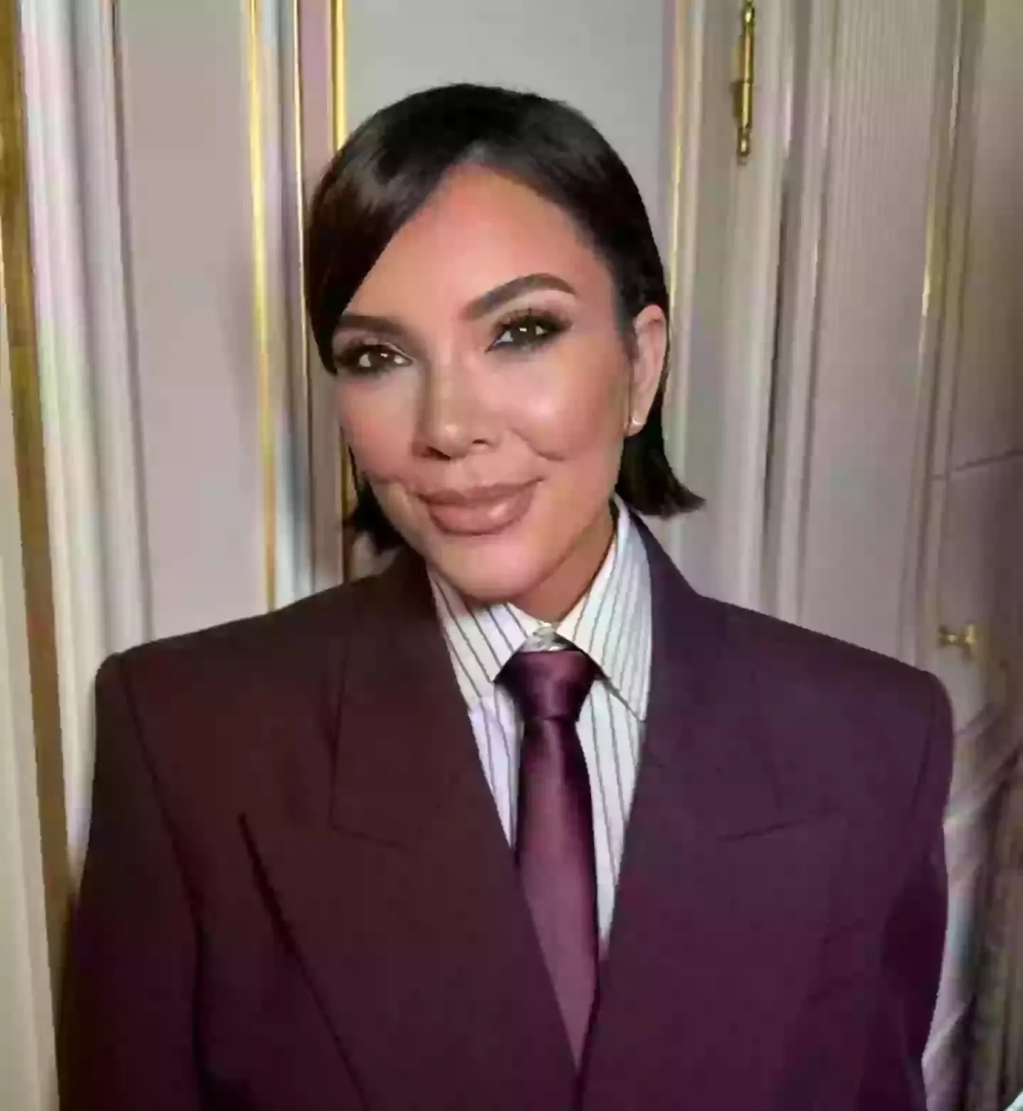 Kris looks stunning with her new facelift (instagram/krisjenner)