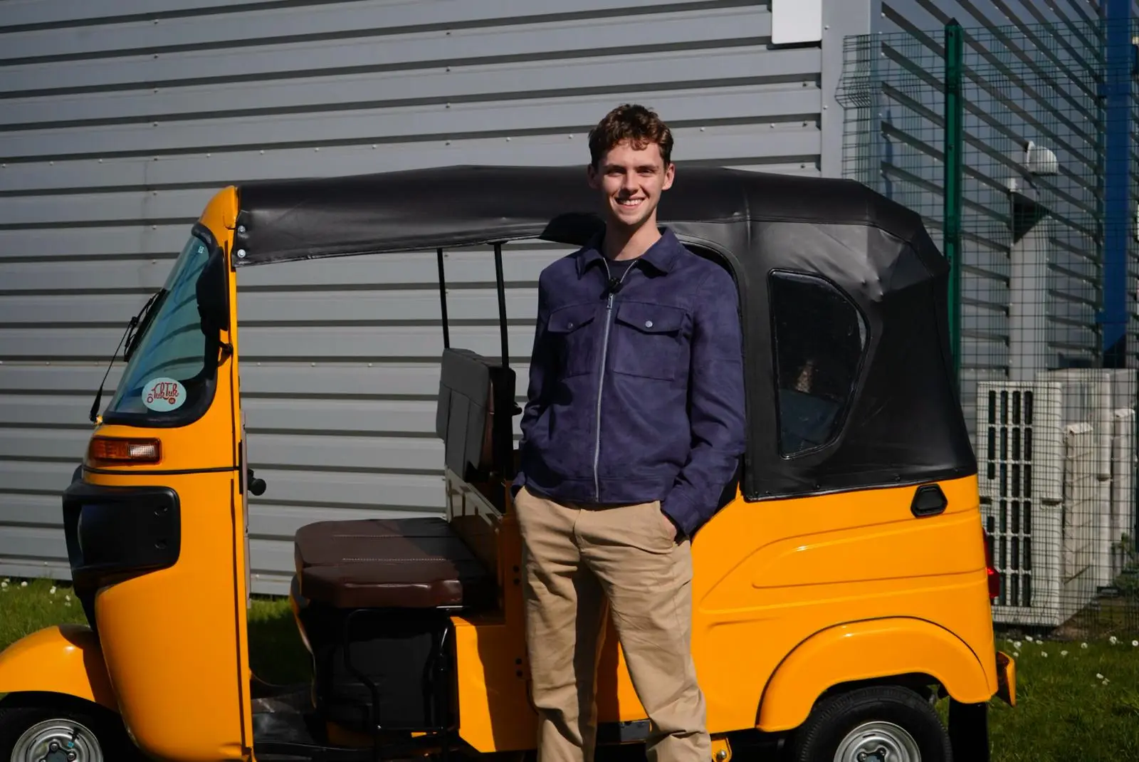 Alfie will have to drive for about six hours a day (Guy Lucas Bhana)