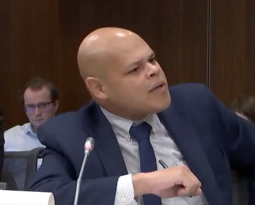 Jamil Jivani has said what American politicians have been saying about Canada has been a problem for him (Jamil Jivani/Twitter)