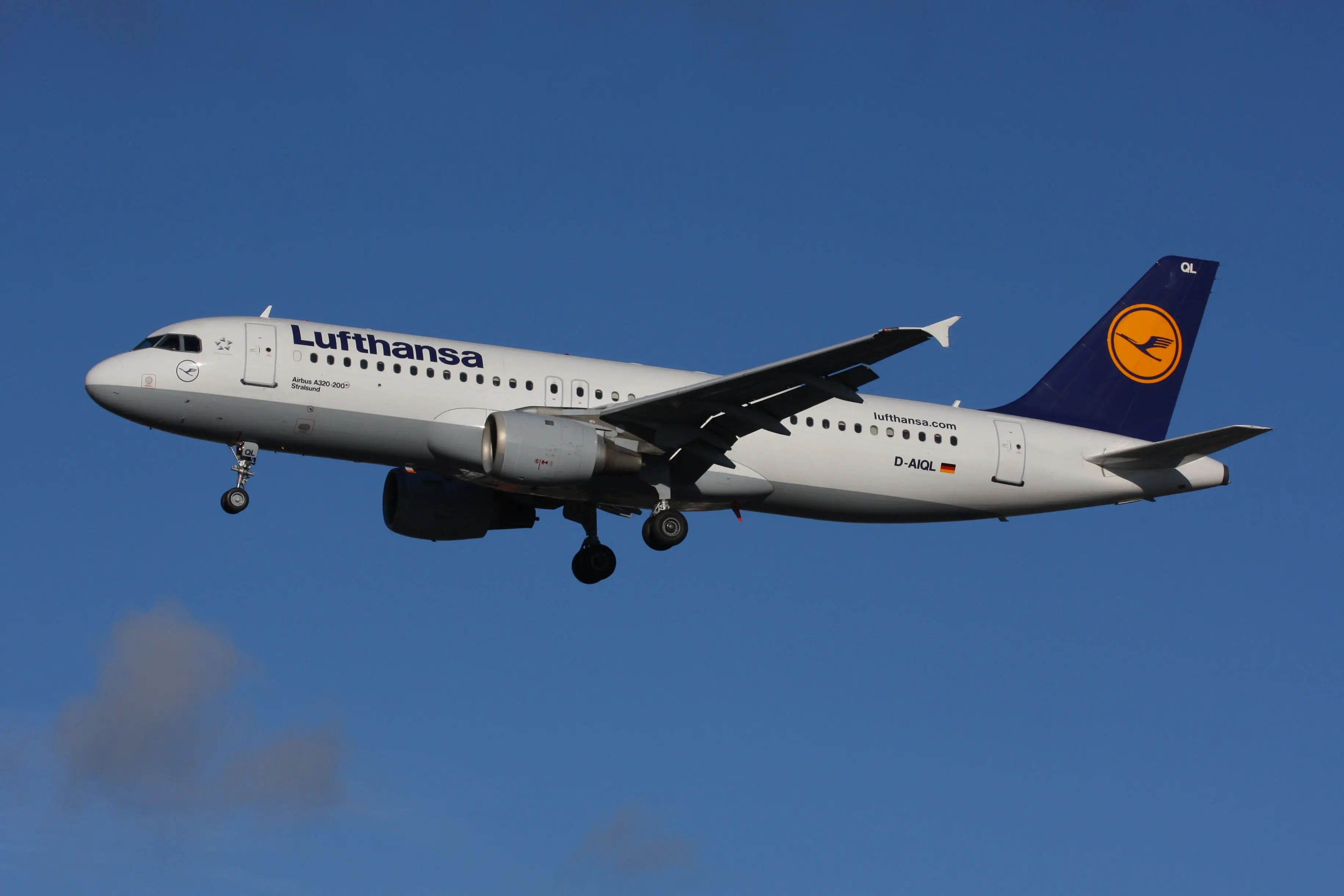 The flight dropped over Tennessee.