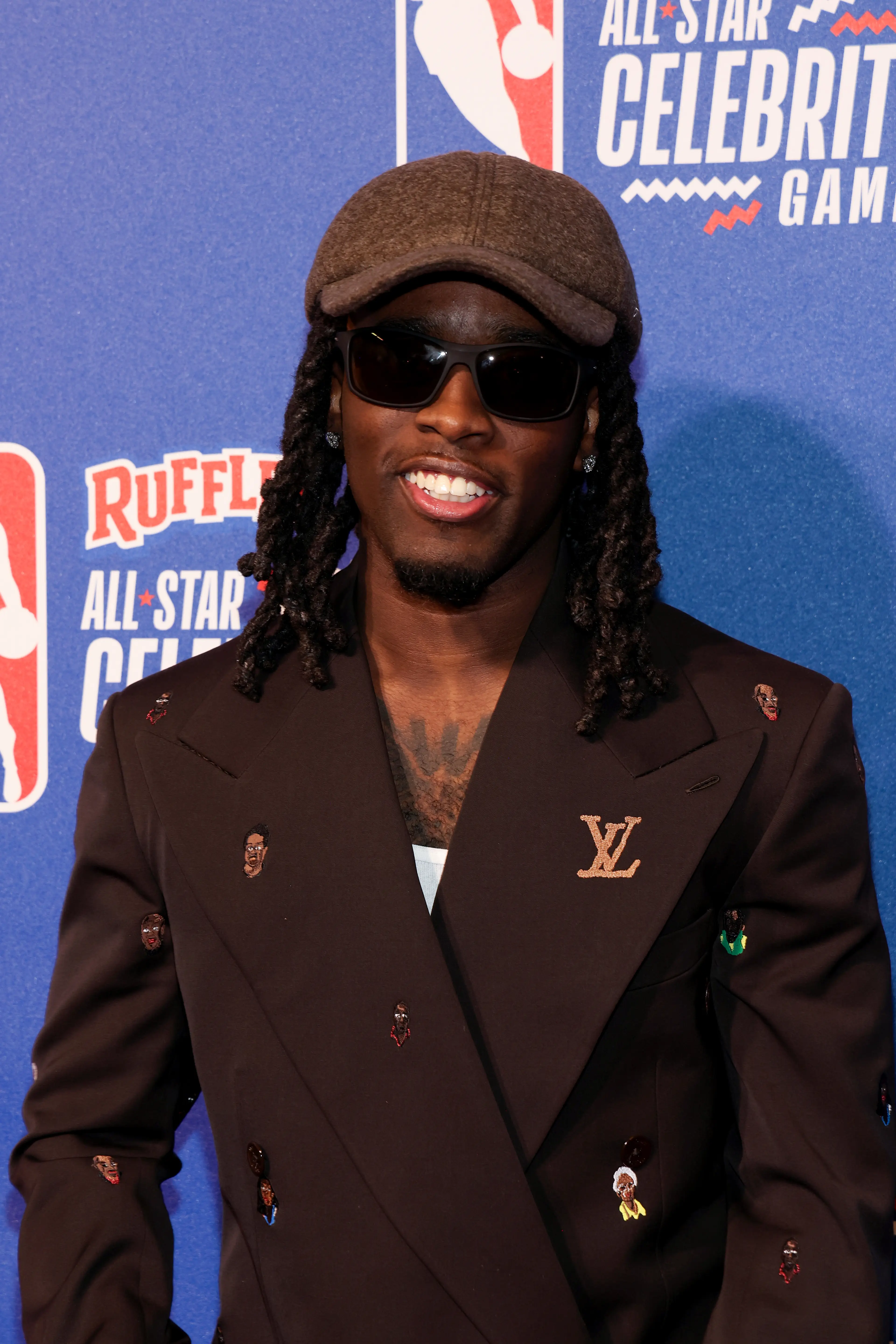 Kai Cenat could be hit with a Twitch ban (Kevin Mazur/Getty Images)